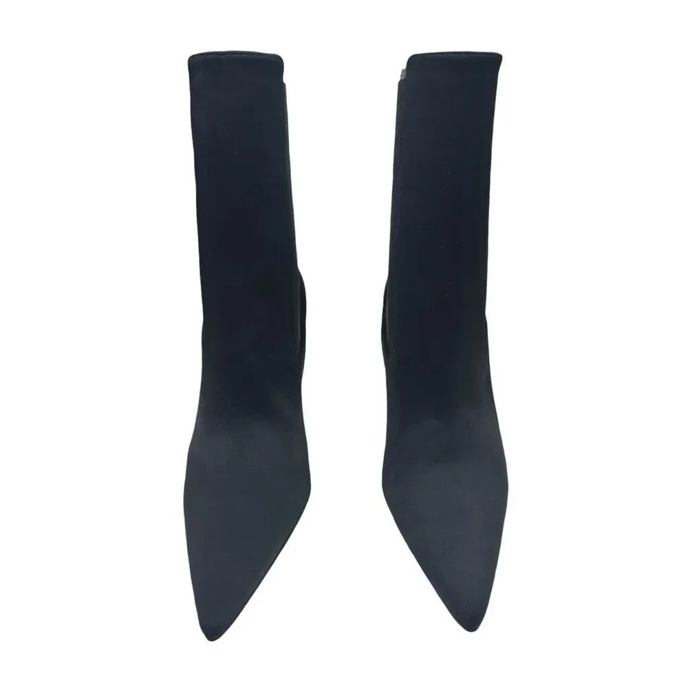 Good American High Kickstand Booties - Size 7.5